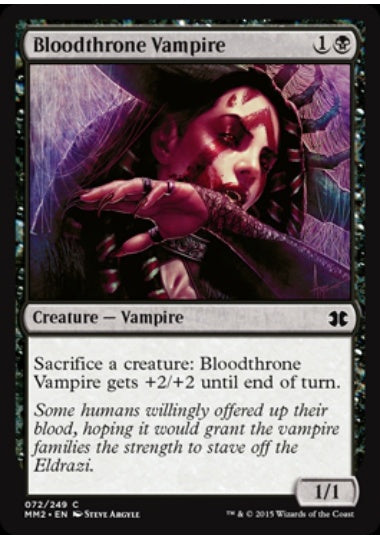 (英)血の座の吸血鬼 / Bloodthrone Vampire【MM2】 No.072