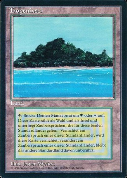 (ドイツ語)Tropeninsel / Tropical Island【3ED】 黒枠 No.288