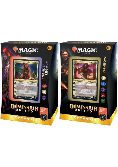 (英)団結のドミナリア 統率者デッキ 2種セット / Dominaria United Commander Deck Set【BOX】 ※発送方法は「ゆうパック」を選択してください。