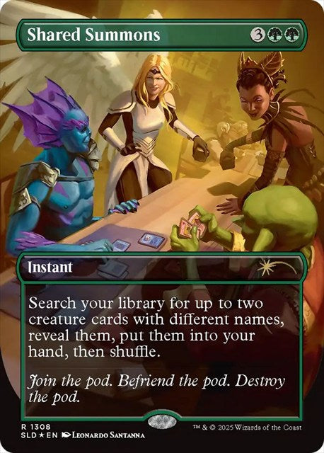 (英)【Foil】呼応した呼集 / Shared Summons【SLD】 MagicCon: the Gathering No.1308