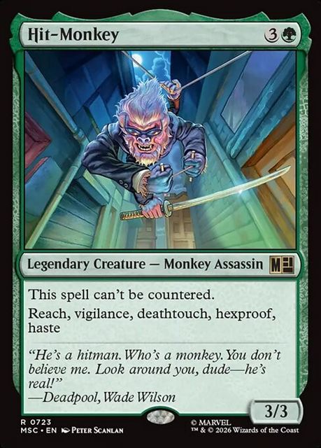 (英)【Foil】ヒット・モンキー / Hit-Monkey【MSC】 No.723