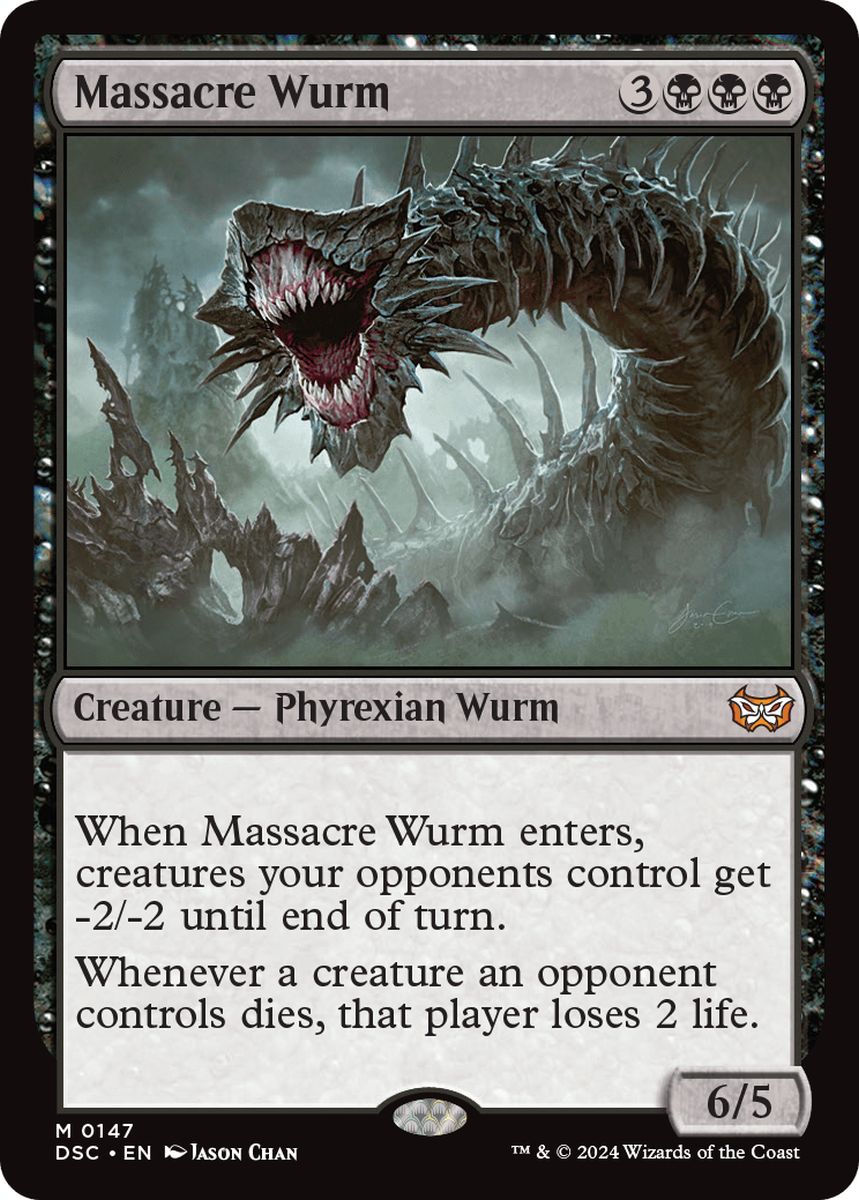 (英)虐殺のワーム / Massacre Wurm【DSC】 No.147