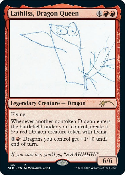 (英)ドラゴンの女王、ラスリス / Lathliss, Dragon Queen【SLD】 Extra Life 2022 No.1146