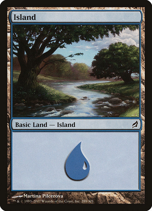 (英)【Foil】島 / Island【LRW】 No.288