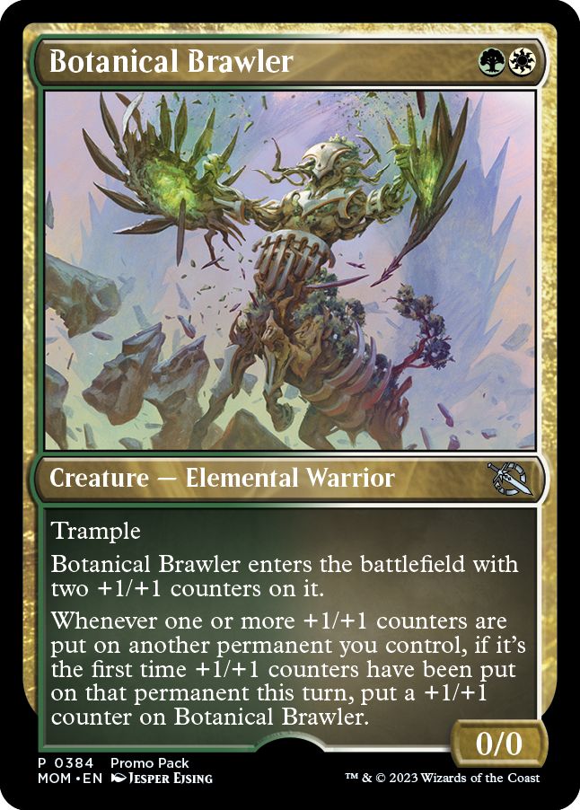 (英)【Foil】植物の喧嘩屋 / Botanical Brawler【MOM】プロモパックプロモ No.384