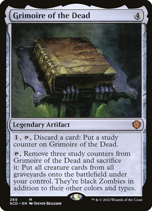 (日)死者の呪文書 / Grimoire of the Dead【SCD】 No.265
