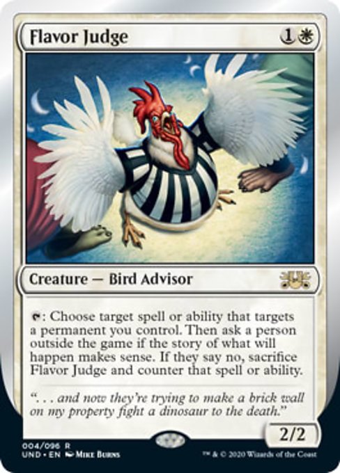(英)Flavor Judge 【UND】 No.004