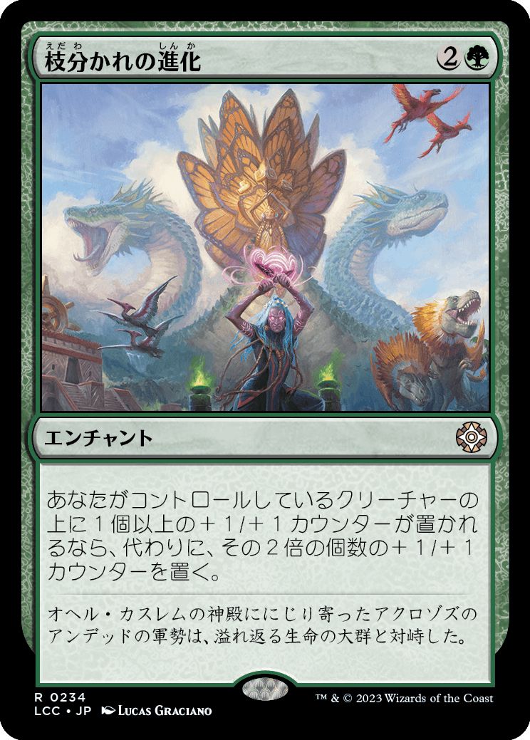 (日)枝分かれの進化 / Branching Evolution【LCC】 No.234