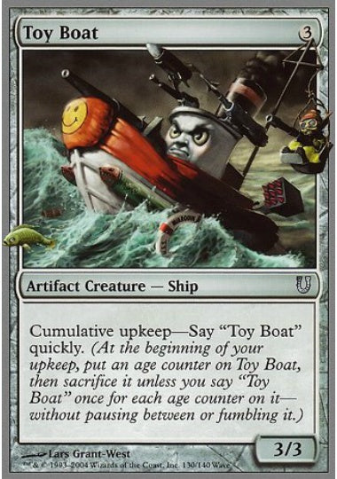 (英)【Foil】Toy Boat 【UNH】 No.130