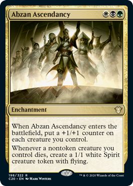 (英)アブザンの隆盛 / Abzan Ascendancy【C20】 No.198
