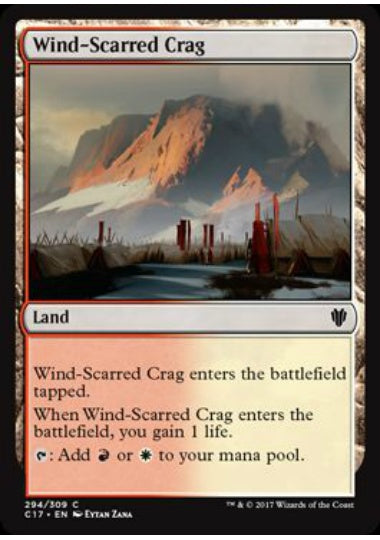 (英)風に削られた岩山 / Wind-Scarred Crag【C17】 No.294