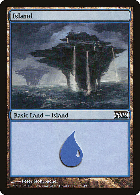 (英)【Foil】島 / Island【M13】 No.237