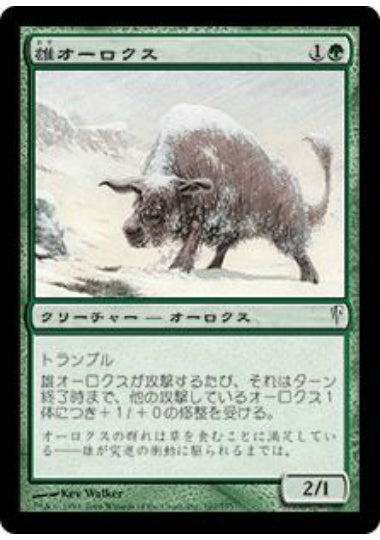 (日)雄オーロクス / Bull Aurochs【CSP】 No.107