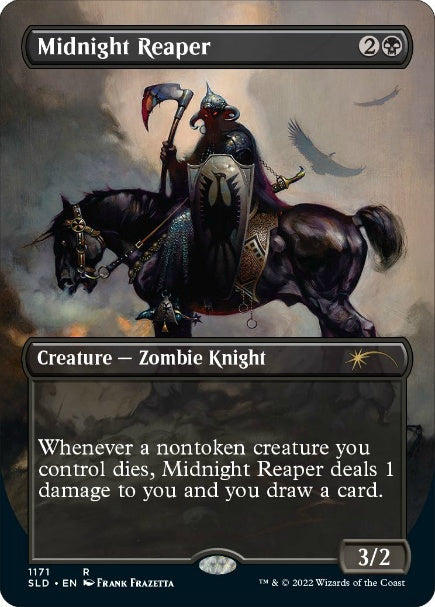 (英)真夜中の死神 / Midnight Reaper【SLD】 The Art of Frank Frazetta No.1171