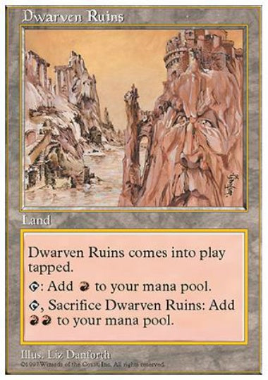 (英)ドワーフ都市の廃墟 / Dwarven Ruins【5ED】 No.415