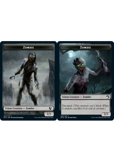 (英)ゾンビトークン / Zombie Token No.005 - ゾンビトークン / Zombie Token【MIC-TOKEN】 No.005
