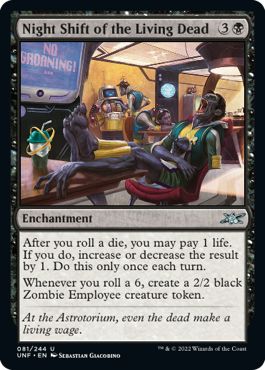 (英)【Foil】Night Shift of the Living Dead【UNF】 No.081