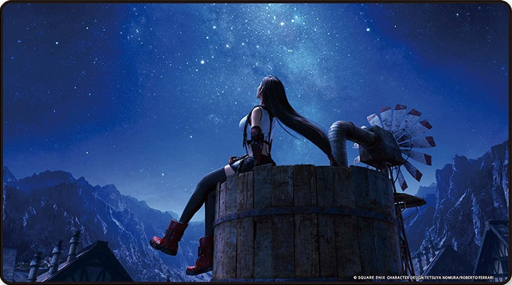 【サプライ】 Square Enix プレイマット ファイナルファンタジーVII リメイク ティファ・ロックハート キーアート ※発送方法は「ゆうパック」を選択してください。