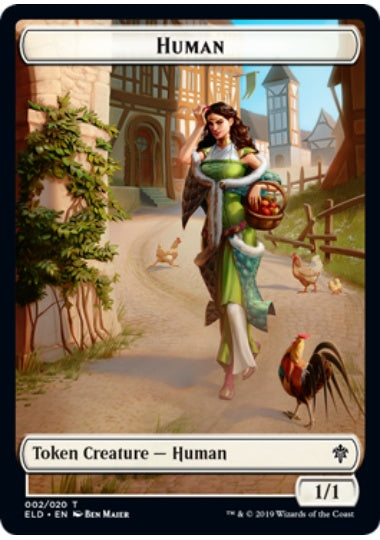 (英)人間トークン / Human Token【ELD-TOKEN】 No.002