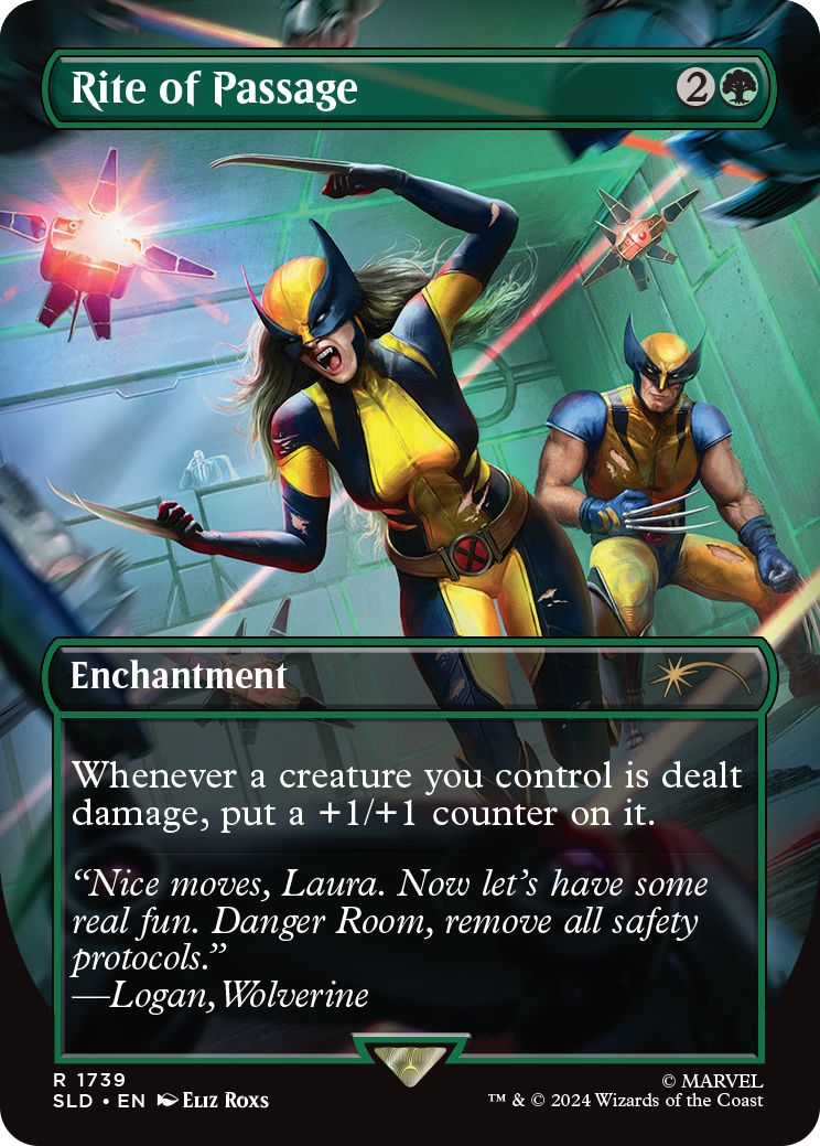(英)【Foil】通過の儀式 / Rite of Passage【SLD】Secret Lair x Marvel's Wolverine No.1739