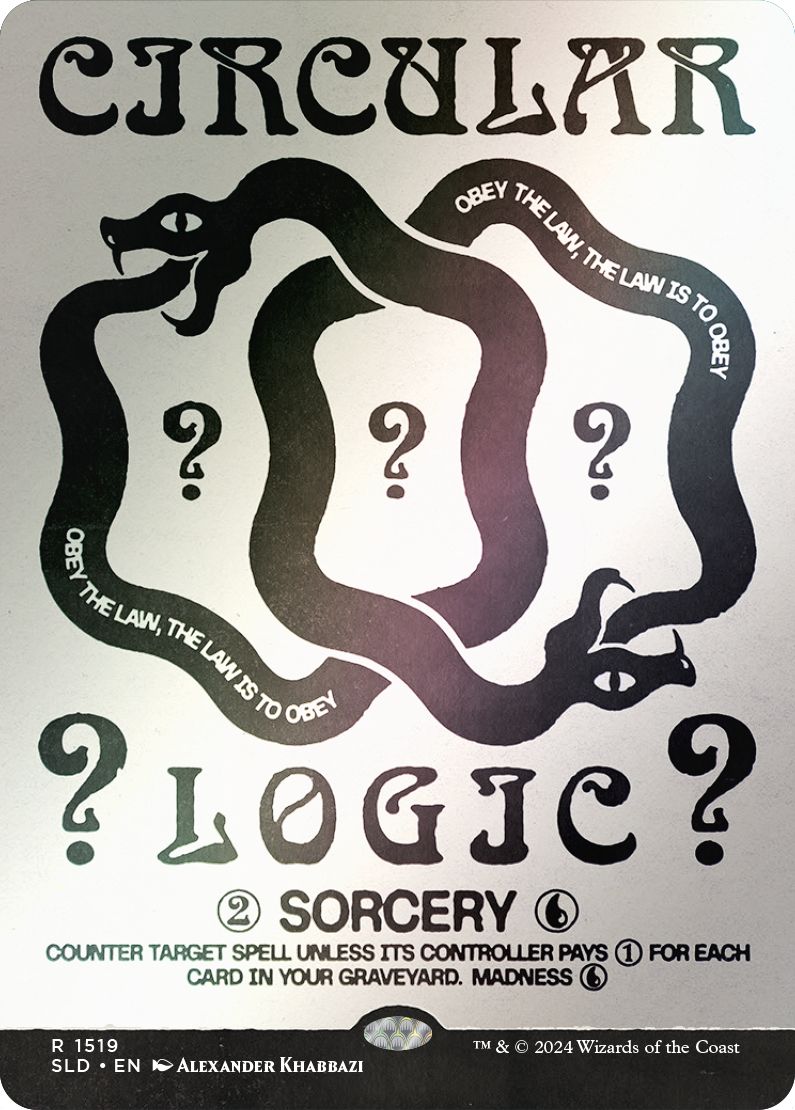 (英)堂々巡り / Circular Logic【SLD】 Deceptive Divination No.1519