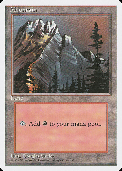 (英)山 / Mountain【4ED】 (GrayMt) No.375