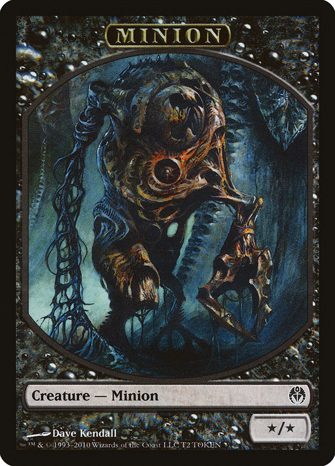 (英)ファイレクシアン・ミニオントークン / Phyrexian Minion Token【PVSC-TOKEN】 No.002