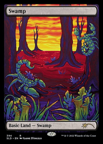 (英)沼 / Swamp【SLD】 The Astrology Lands: Scorpio No.394