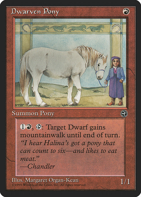(英)Dwarven Pony 【HML】 No.070