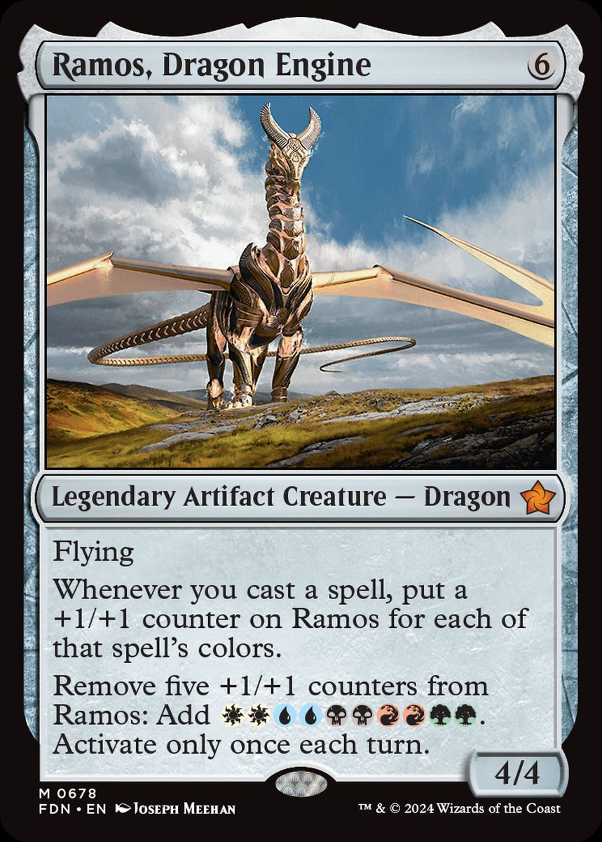 (英)ドラゴン・エンジン、レイモス / Ramos, Dragon Engine【FDN】 Starter Collection収録 No.678