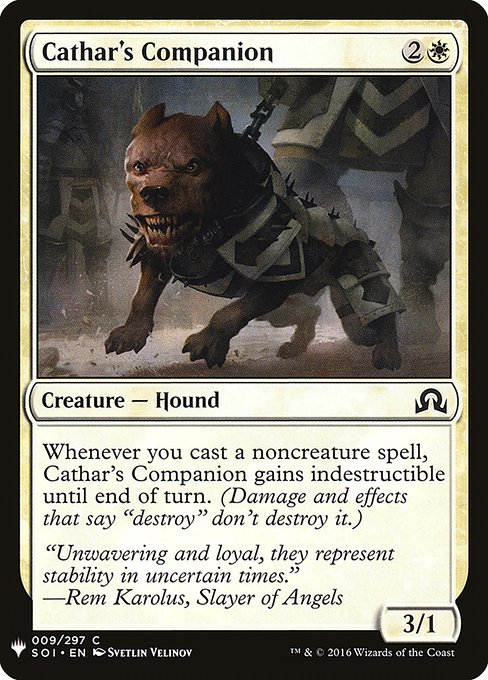 (英)聖戦士の相棒 / Cathar's Companion【MB1】 No.0047