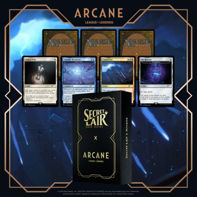(英)Secret Lair x Arcane 【BOX】 ※発送方法は「ゆうパック」を選択してください。