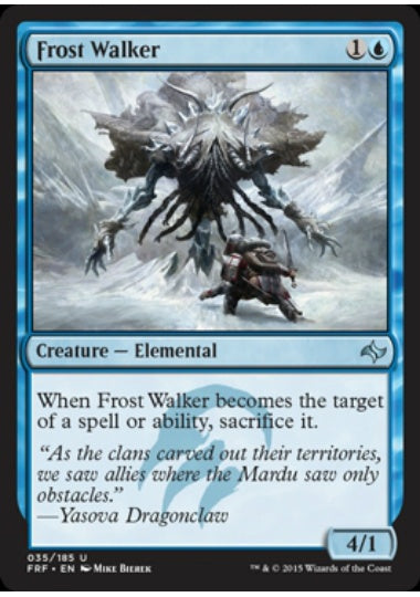(英)【Foil】霜歩き / Frost Walker【FRF】 No.035