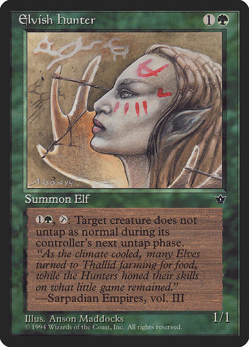 (英)Elvish Hunter 【FEM】 (Anson Maddocks) No.067B