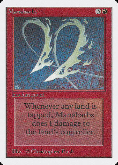 (英)魔力のとげ / Manabarbs【2ED】 No.164