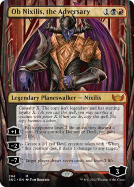 (英)敵対するもの、オブ・ニクシリス / Ob Nixilis, the Adversary ★ボーダーレス★ 【SNC】 No.284