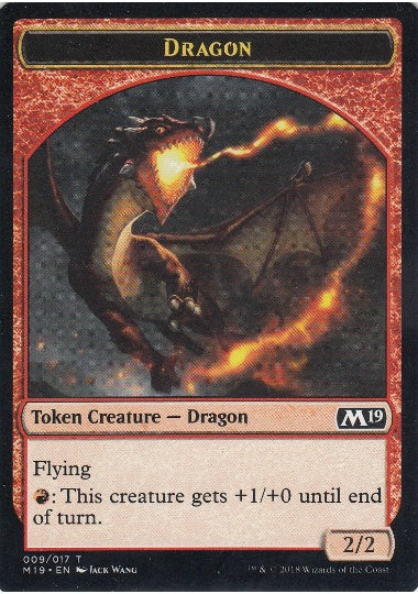 (英)ドラゴントークン / Dragon Token【M19-TOKEN】 No.009
