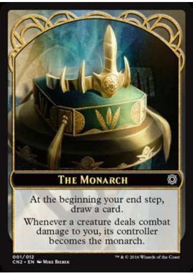 (英)統治者トークン / The Monarch Token【CN2-TOKEN】 No.001