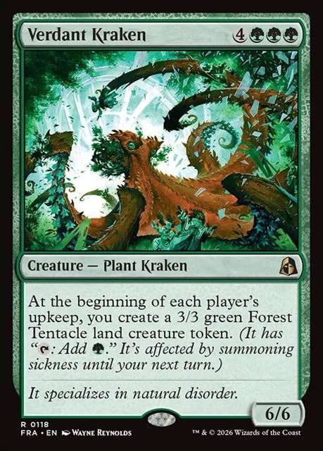【予約商品】(英)新緑のクラーケン / Verdant Kraken【FRA】 No.118