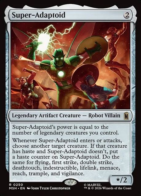(英)【Foil】スーパーアダプトイド / Super-Adaptoid【MSH】 No.250