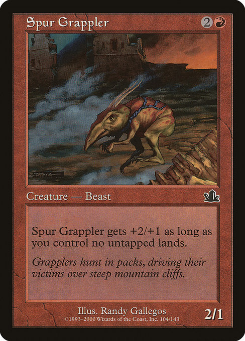 (英)山脈の闘獣 / Spur Grappler【PCY】 No.104
