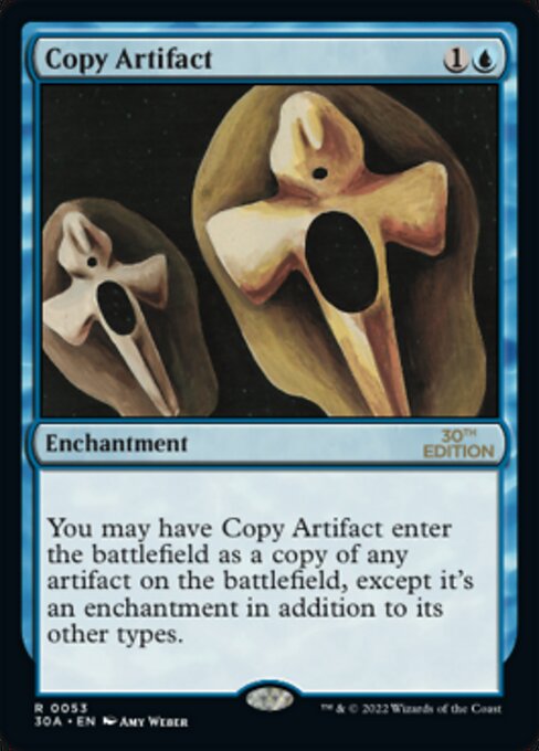 (英)Copy Artifact【30A】 No.053 ※トーナメントで使用することはできません。