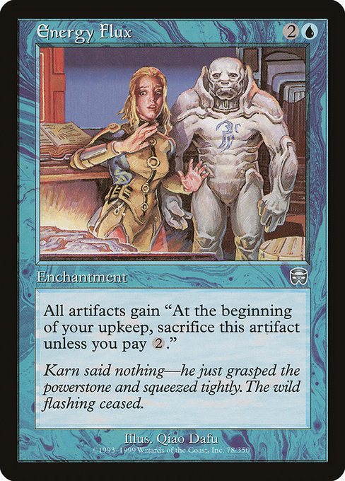 (英)【Foil】魔力流出 / Energy Flux【MMQ】 No.078