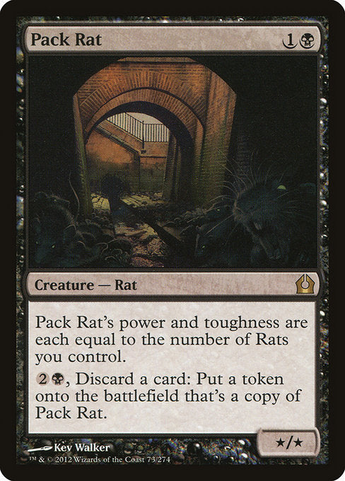 (英)群れネズミ / Pack Rat【RTR】 No.073