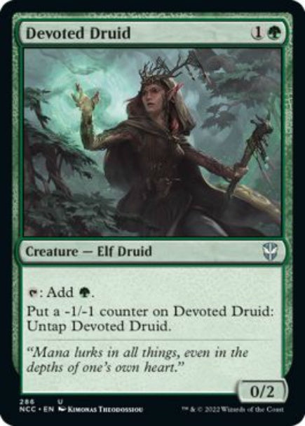 (英)献身のドルイド / Devoted Druid【NCC】 No.286