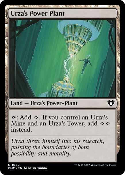 (英)ウルザの魔力炉 / Urza's Power Plant【CMM】 No.1052