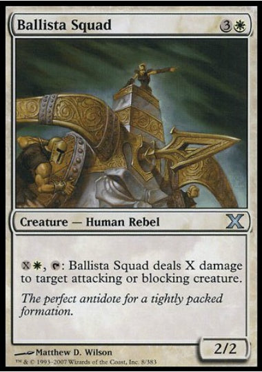(英)【Foil】バリスタ班 / Ballista Squad【10E】 No.008