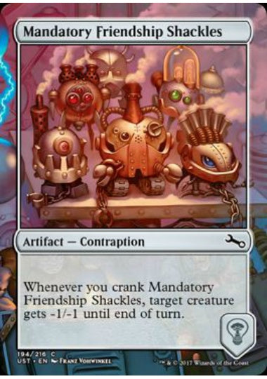 (英)Mandatory Friendship Shackles 【UST】 No.194