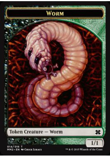 (英)蟲トークン / Worm Token【MM2-TOKEN】 No.014