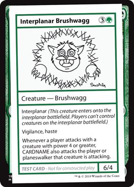 (英)Interplanar Brushwagg【MB1-TEST】 後期版 No.078